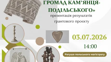 Презентація грантового проєкту «Віртуальний музей громад Кам’янця-Подільського»